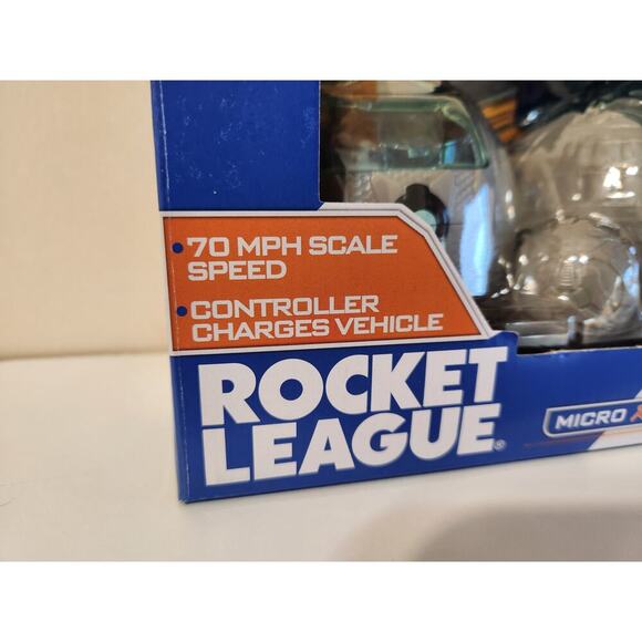 Rocket League Micro RC Competition Pack NEW! Lights Up! 2.4ghz RC Full Function - Picture 5 of 5